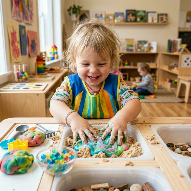 Sensory Play: Building Brains One Texture at a Time
